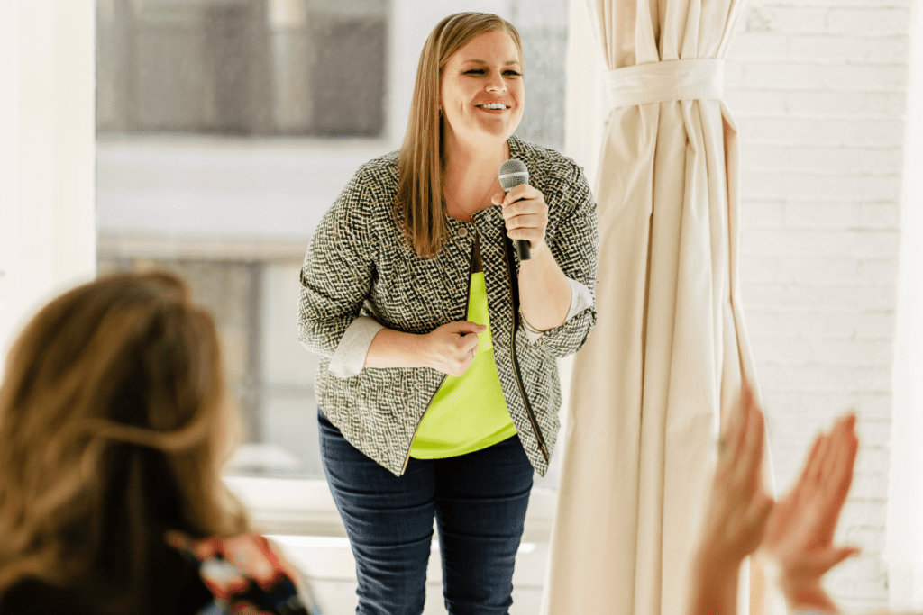 B2B sales coaching session discussing competitive differentiation and sales methodology